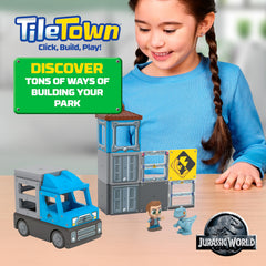 Tile Town Dino Escape action tiles boost interactive storytelling experiences.