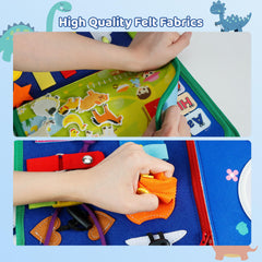 Tilhumt Safe soft felt keeps little hands comfortable during play