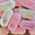 TIM CHESS 2-pack cheese-stick pink squishy for desk focus and stress relief.