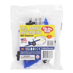 Tim Mee Toy 1:32 scale blue artillery replica for realistic backyard battles