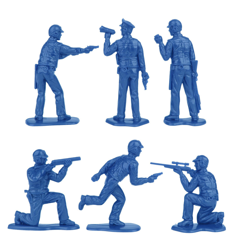 Tim Mee Toy SWAT packaging in polybag keeps figures organized.