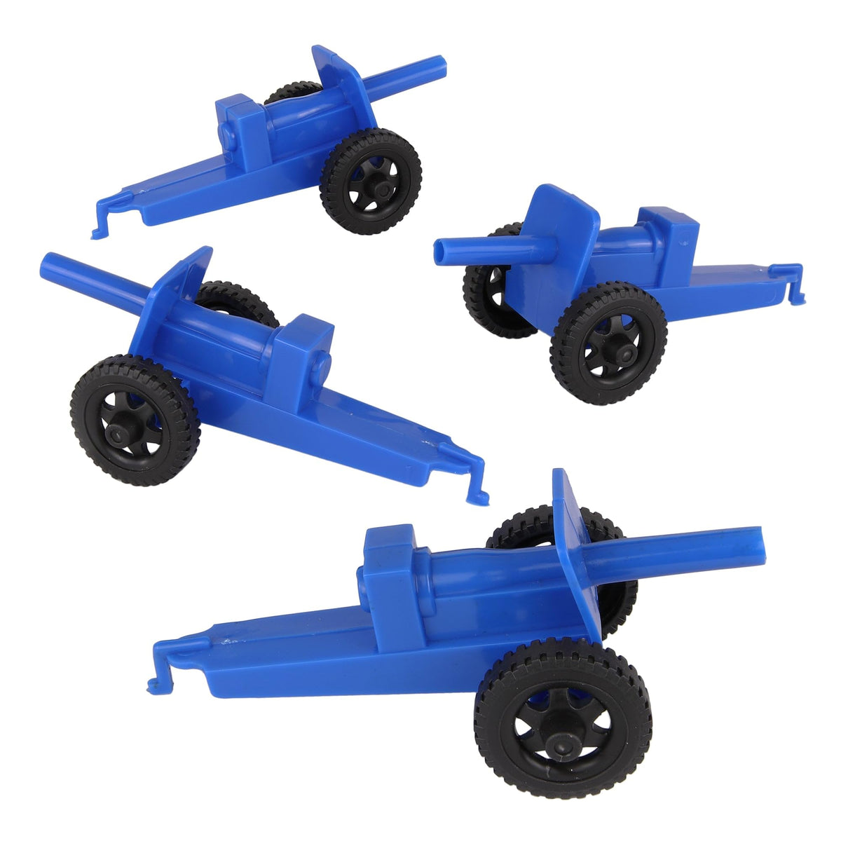 Tim Mee Toy TimMee M3 artillery blue 4pc set for imaginative artillery play