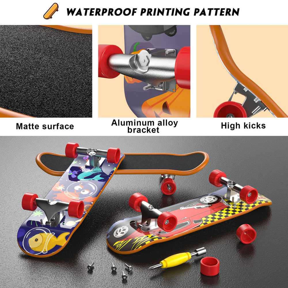 TIME4DEALS fingerboard compact size for easy carry on the go.