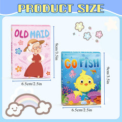 Timenued Old Maid card set featuring playful deck art and simple rules