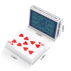 Timenued red back playing cards ideal for family game nights