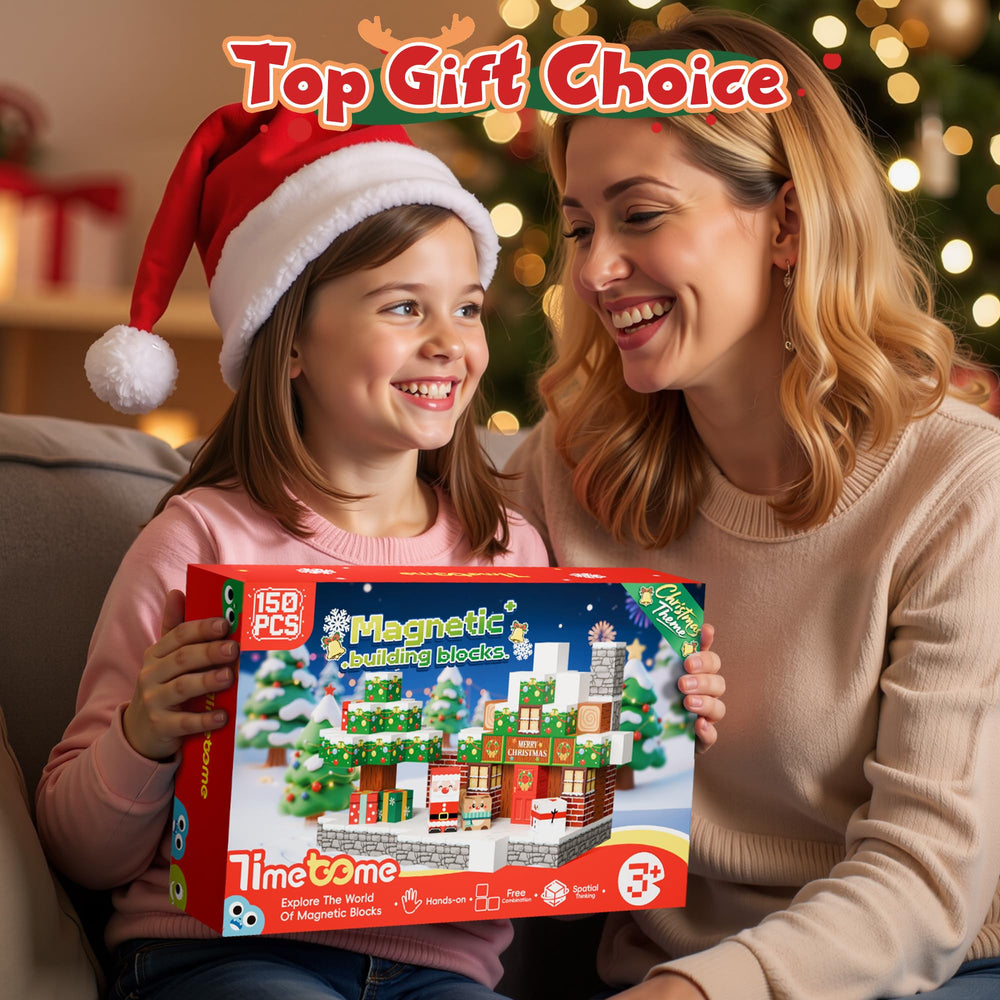 Timetome family holiday playset supports group STEM activities.