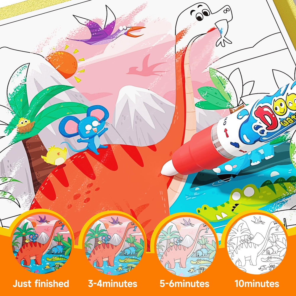 Child holding Timetome water pen for easy grip and precision