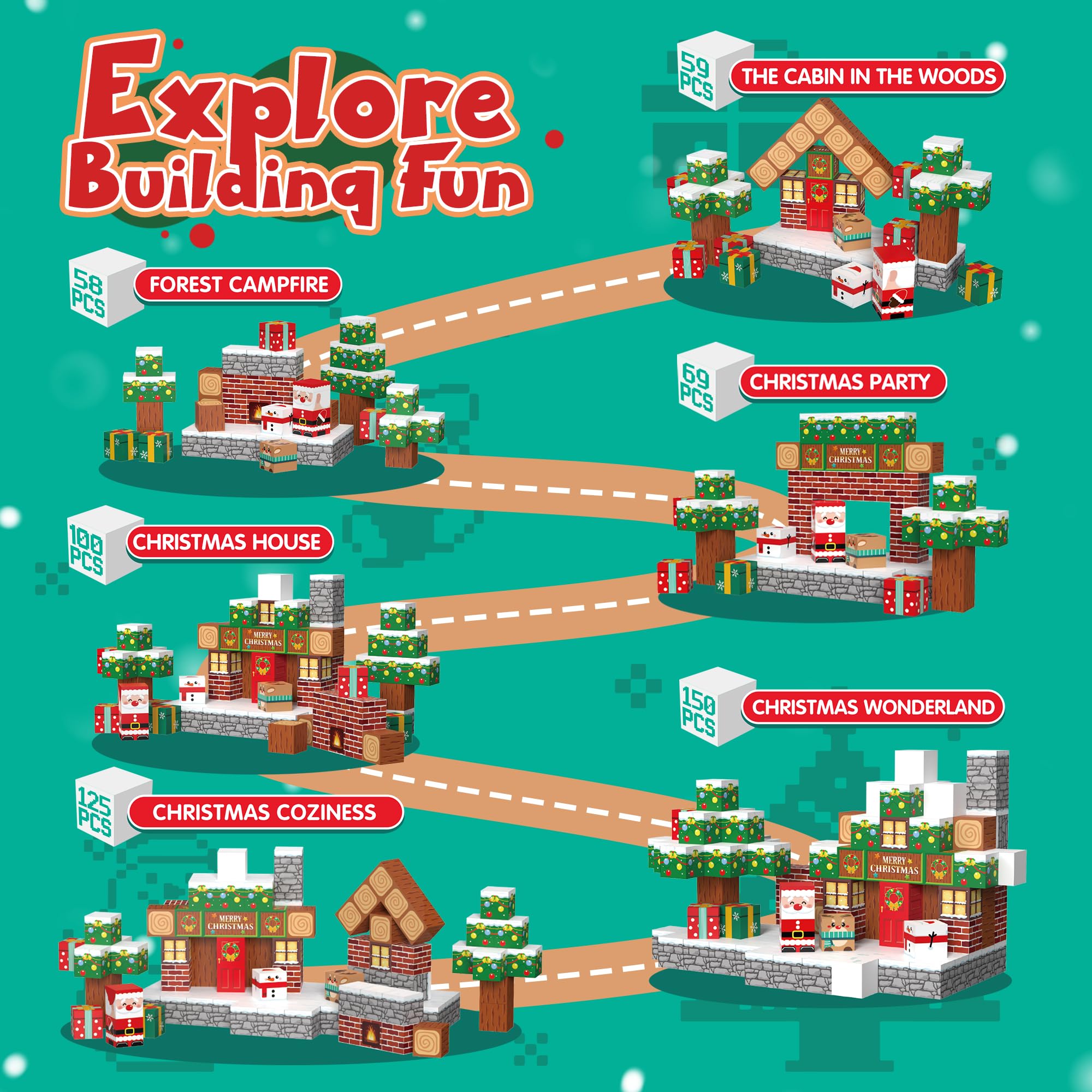 Timetome snowman magnetic blocks spark tactile exploration and seasonal storytelling.