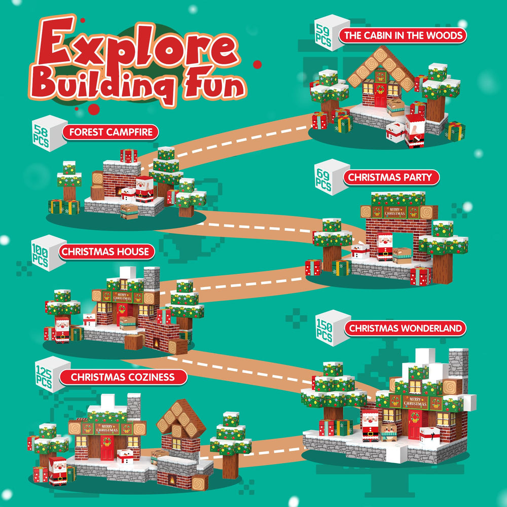 Timetome snowman magnetic blocks spark tactile exploration and seasonal storytelling.
