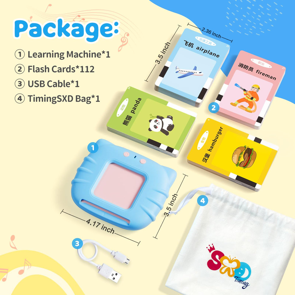 TimingSXD 224-sight-words flashcards spread out to enrich vocabulary.