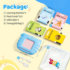 TimingSXD 224-sight-words flashcards spread out to enrich vocabulary.