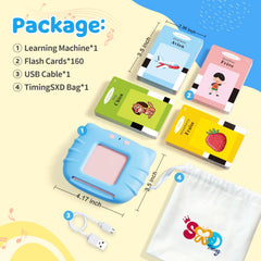 TimingSXD bilingual color card for color naming in two languages