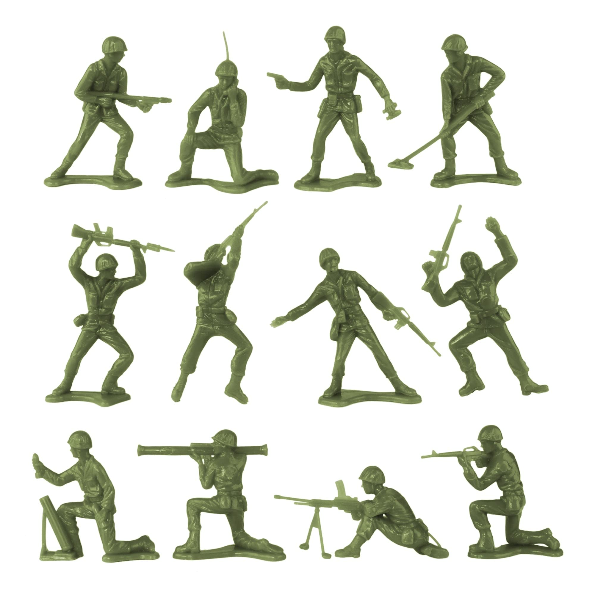 TimMee 2-inches tall infantry figures ideal for scale-based storytelling and diorama setups