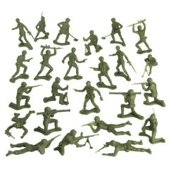 TimMee army men battle setup figures for indoor play and easy organization