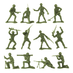 TimMee OD green mortar operator figure enhances tactical battlefield setups.