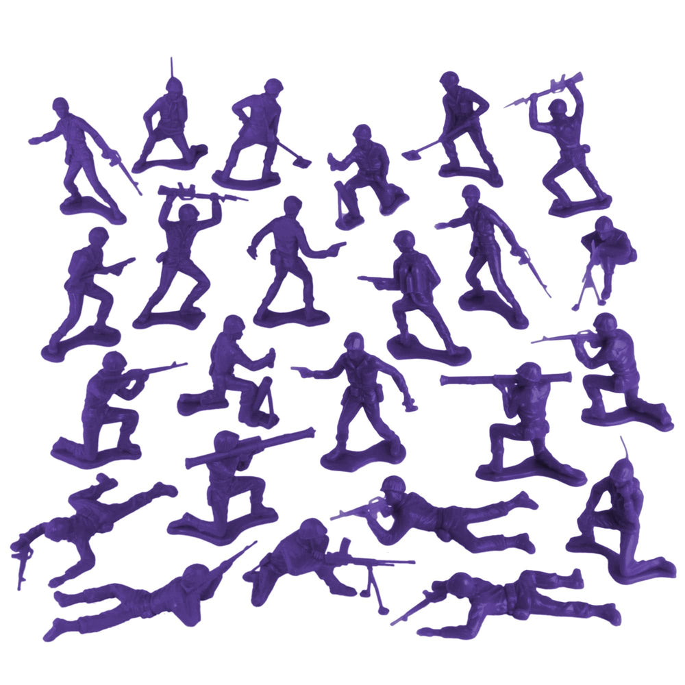 Tim Mee Toy Purple officer with binoculars figure for mission planning play