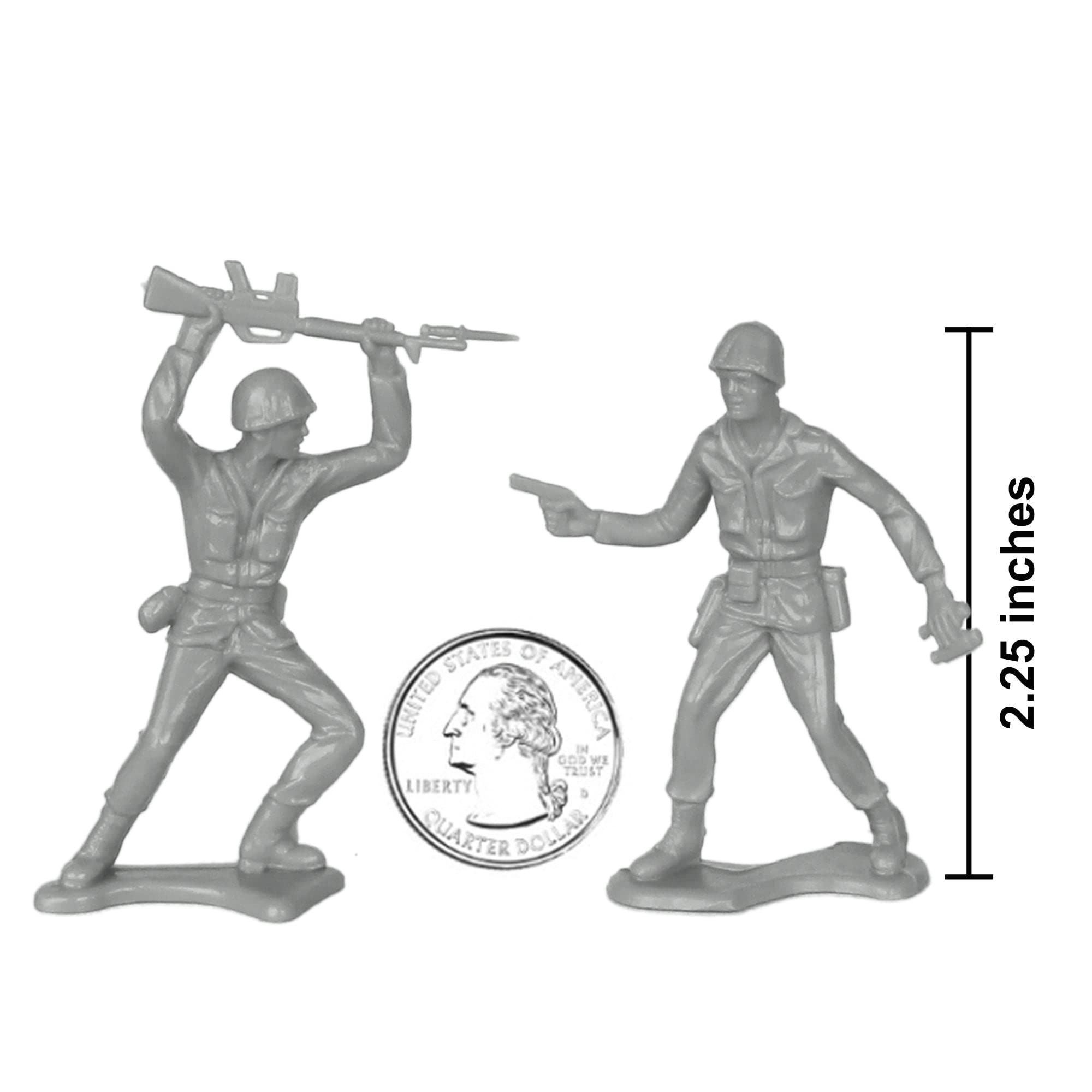 TimMee gray minesweeper figure, a detailed toy soldier for strategic battles and storytelling.