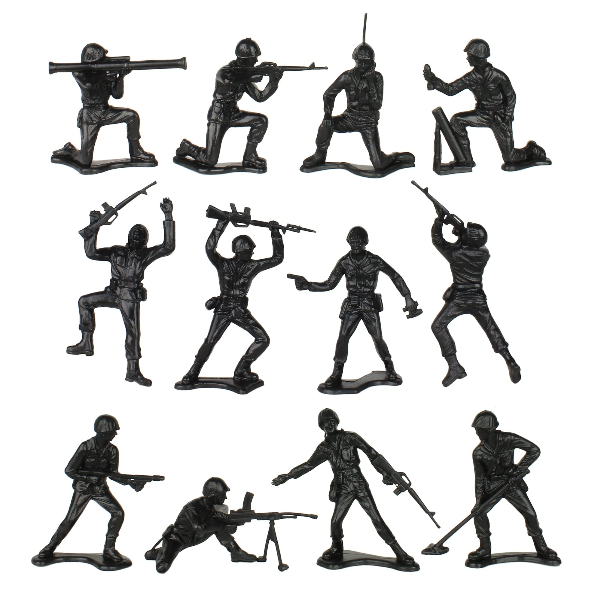 LDPE TimMee figures offer slight flexibility and durable play.