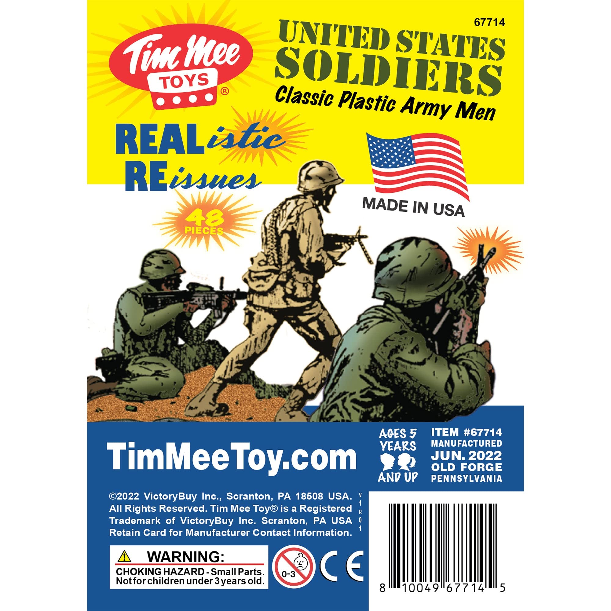TimMee made in USA quality plastic delivers reliable, long-lasting play value.