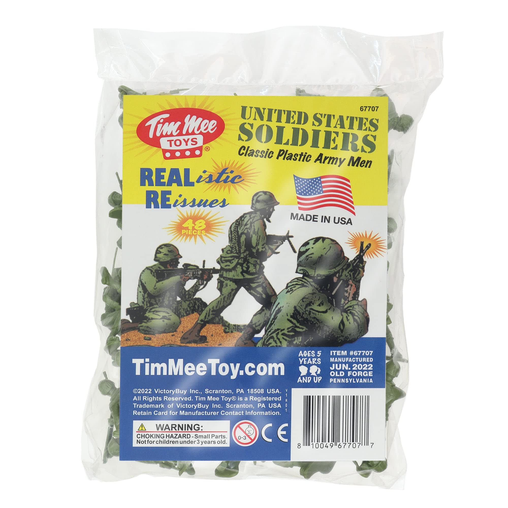TimMee USA-made packaging with polybag and insert card promotes safe storage
