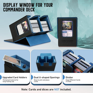 TiMOVO MTG deck box inner dividers help organize decks by category.