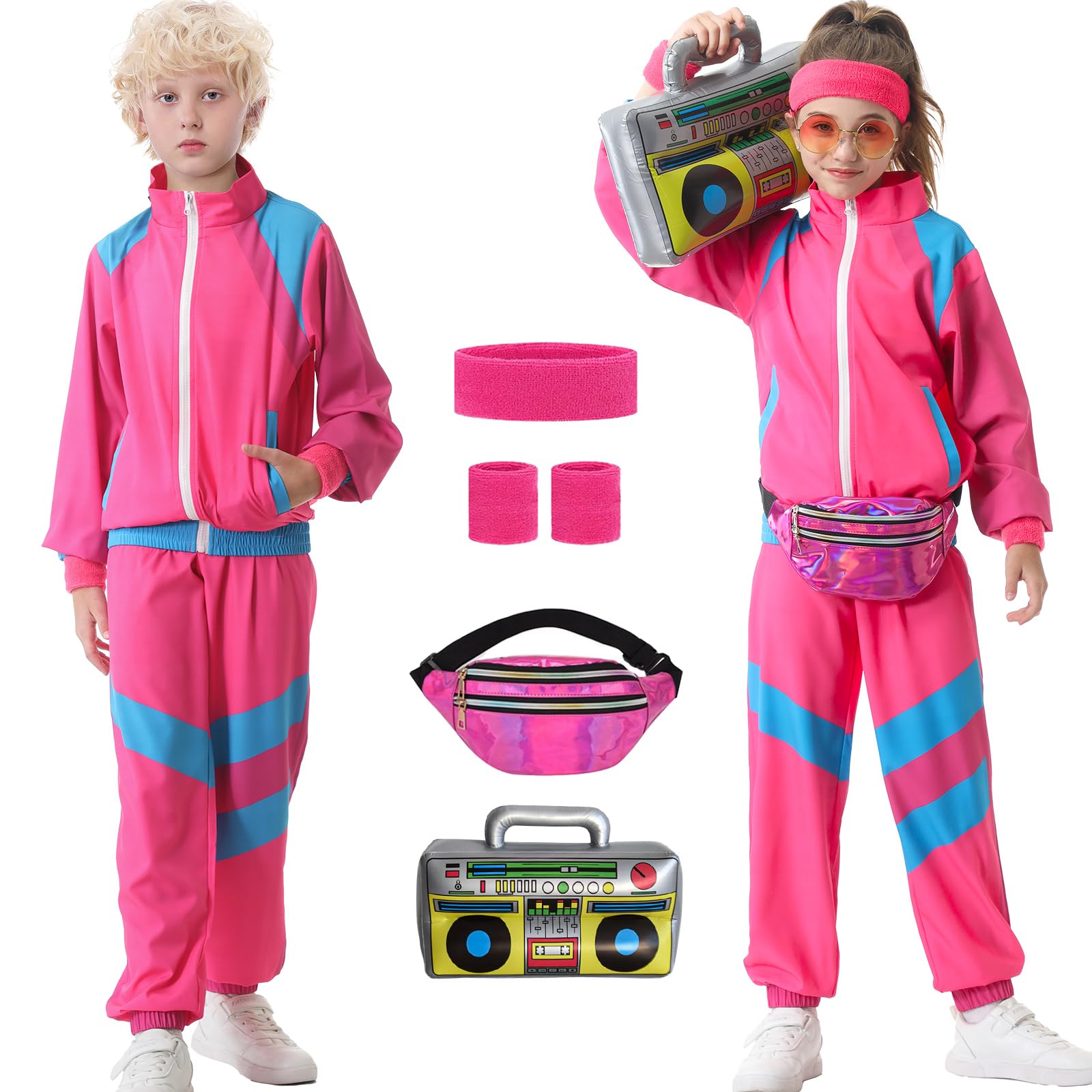 TIMSOPHIA 80s tracksuit kid jacket for breathable comfort during play