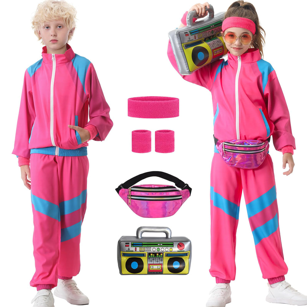 TIMSOPHIA 80s tracksuit kid jacket for breathable comfort during play
