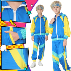 TIMSOPHIA blue tracksuit pants for comfy everyday wear and training.