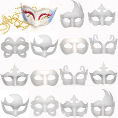 Timtop Mardi Gras–style masquerade mask set for festive occasions.