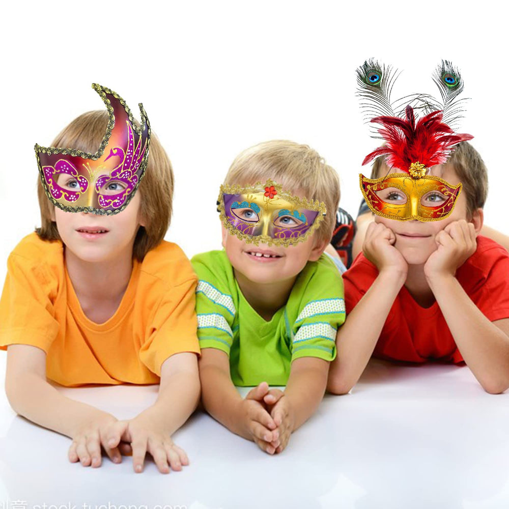 Timtop white masquerade mask, versatile for weddings, parties, and events.