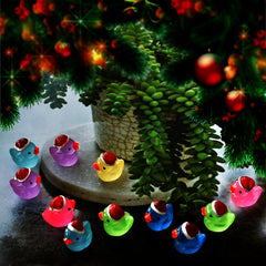 Tindobewan glow duck adds night-time charm to garden or aquarium.