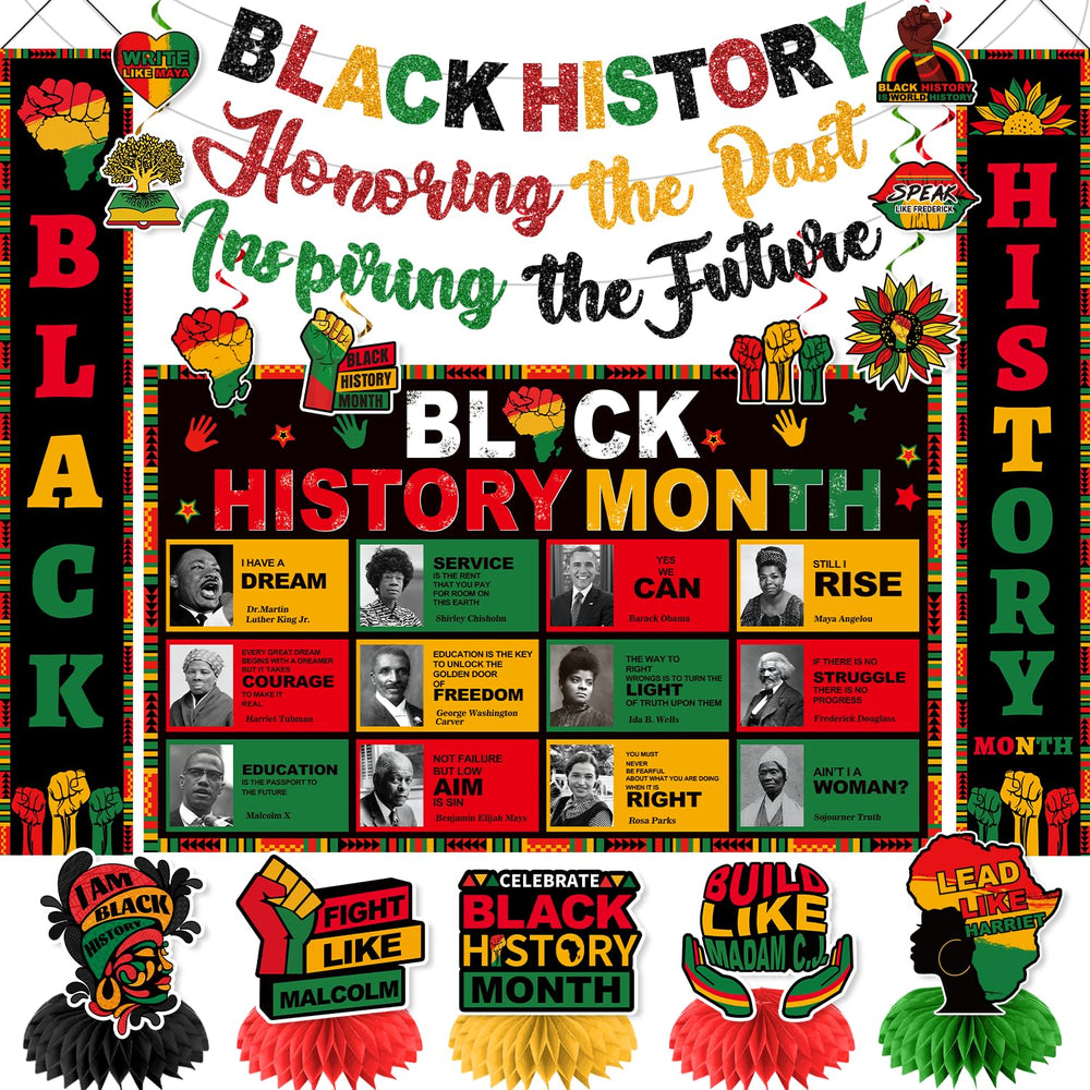 tineit Black History Month banner for classrooms creates engaging celebrations