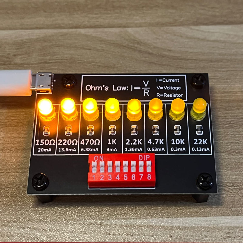 Tingbowie Soldering Practice Kit, beginner-friendly board layout for hands-on learning.