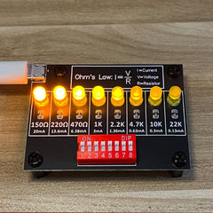 Tingbowie Soldering Practice Kit, beginner-friendly board layout for hands-on learning.