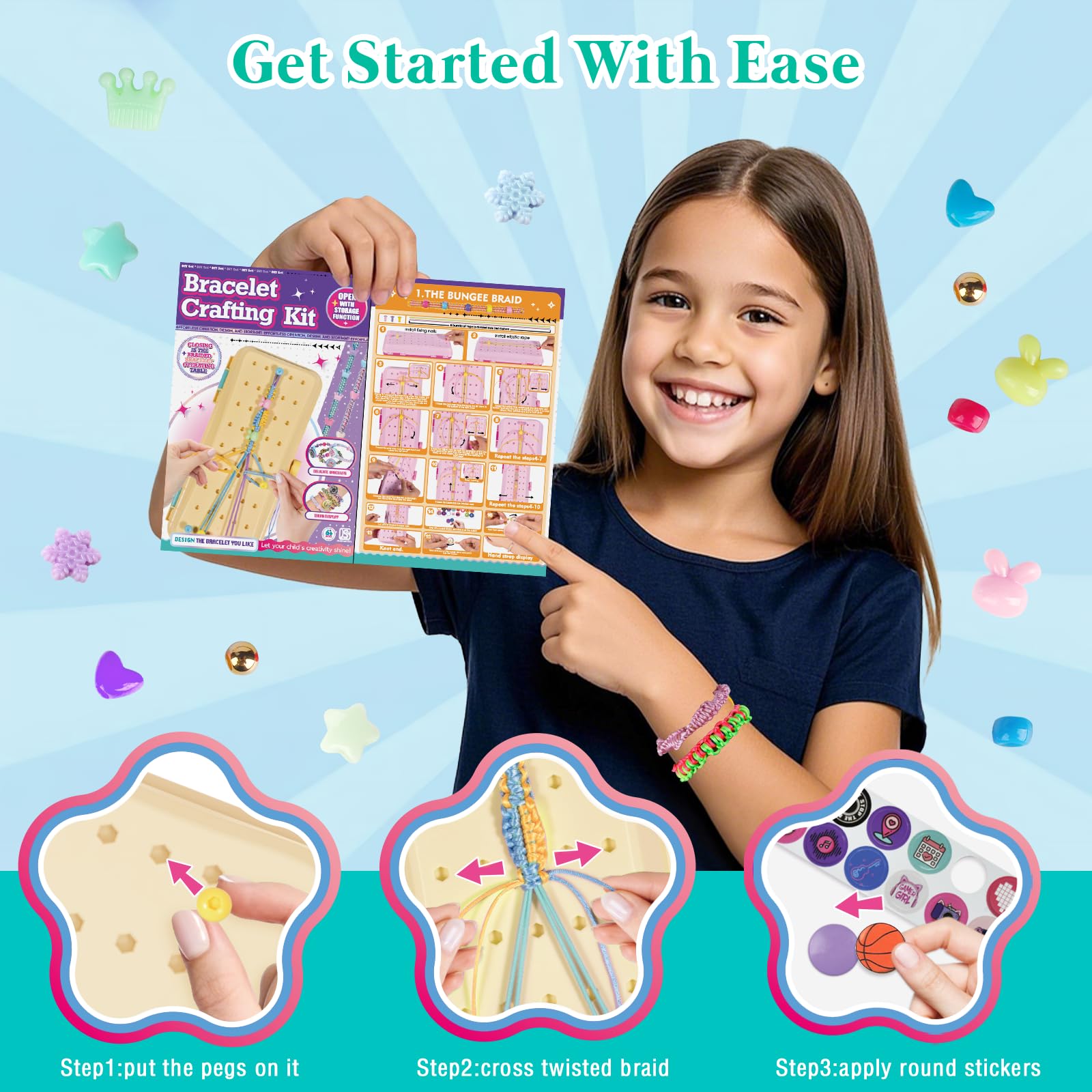 TingingYuli kids crafting travel kit enables on-the-go creativity.