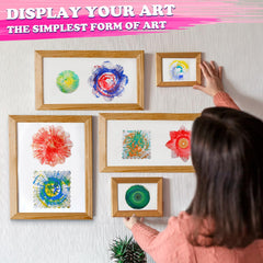 TingingYuli splatter guard keeps art session tidy and contained