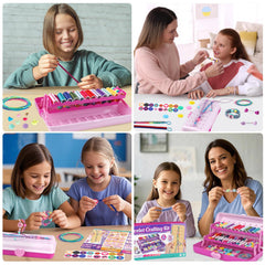 TingingYuli crafting area includes stickers and non-slip pads for stable creativity.