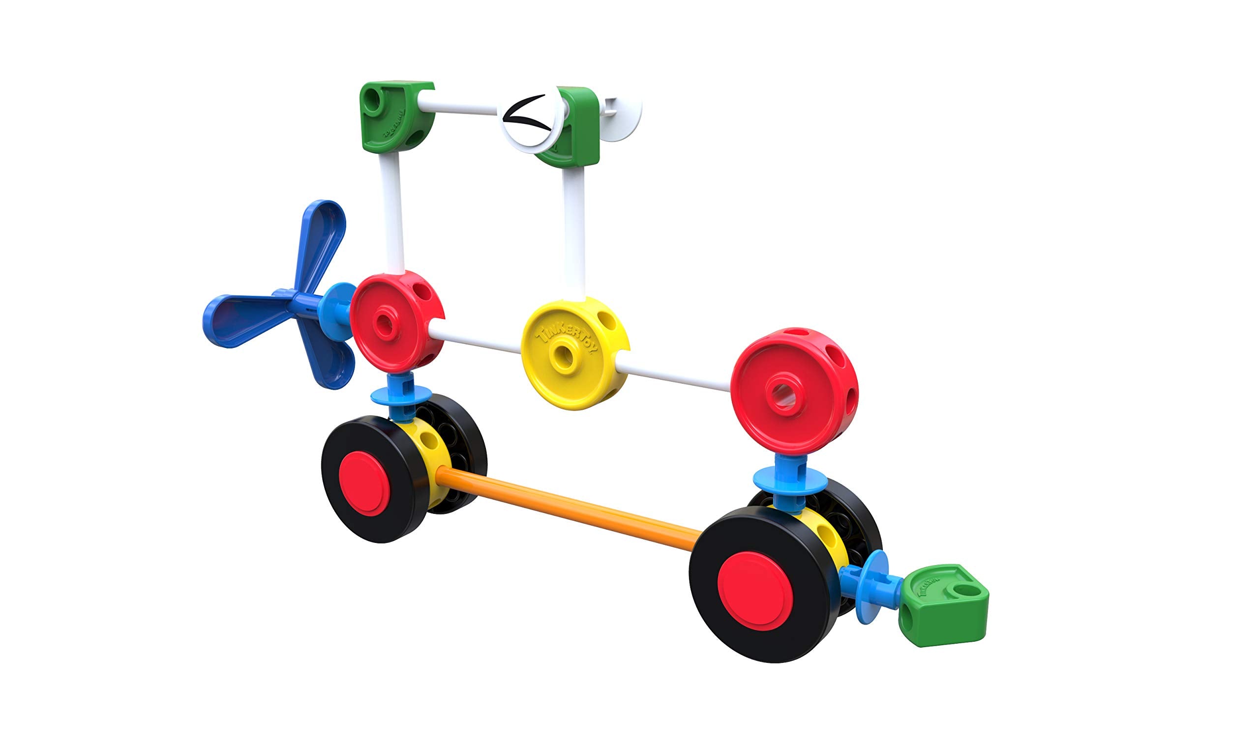 Tinkertoy On The Go includes an idea sheet to spark inspiration.