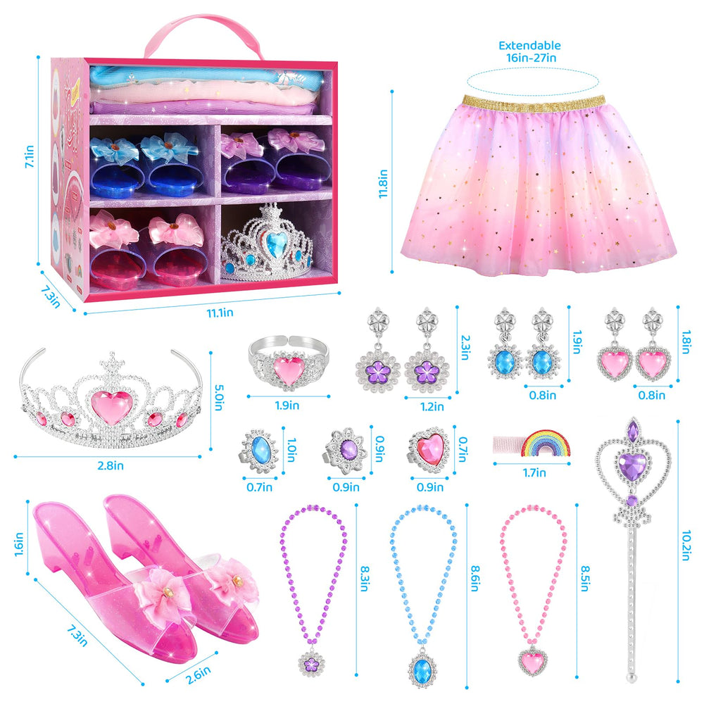 Tinkkorz Princess dress up theme ice for cool storytelling