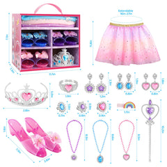 Tinkkorz Princess dress up theme ice for cool storytelling