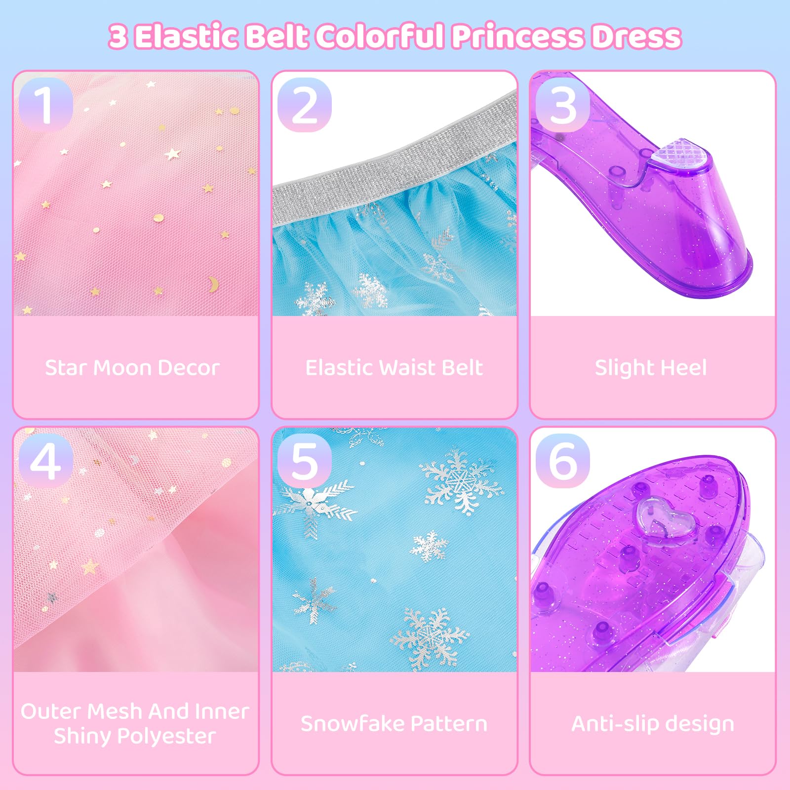 Tinkkorz Princess wand and hairpin for magical pretend play