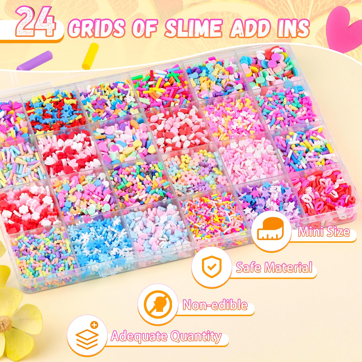 TINKRSTUFF fake sprinkle bow perfect for nail art and crafts