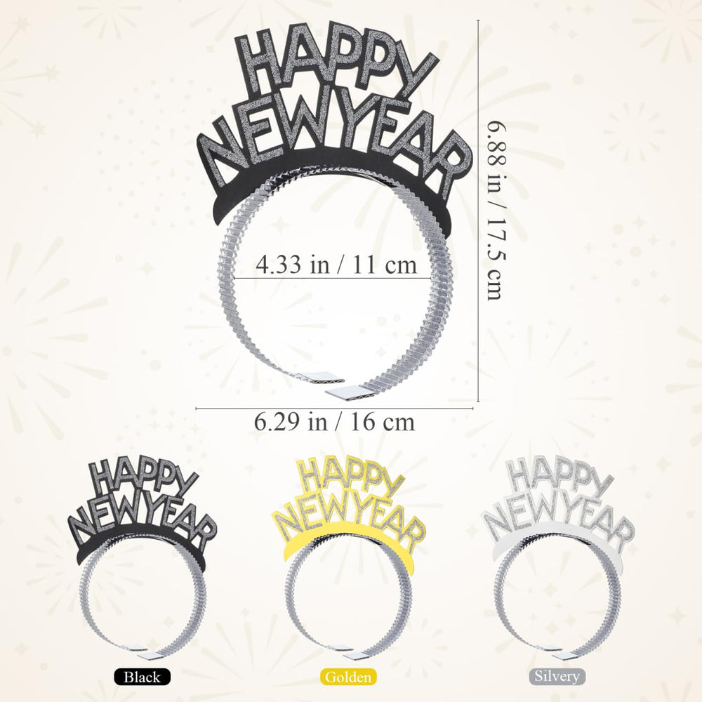 TINKSKY Amosfun foil headband photo prop for party moments
