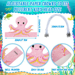 Tinlade sea animal hats dolphin motif, ideal for party games and creative costumes.