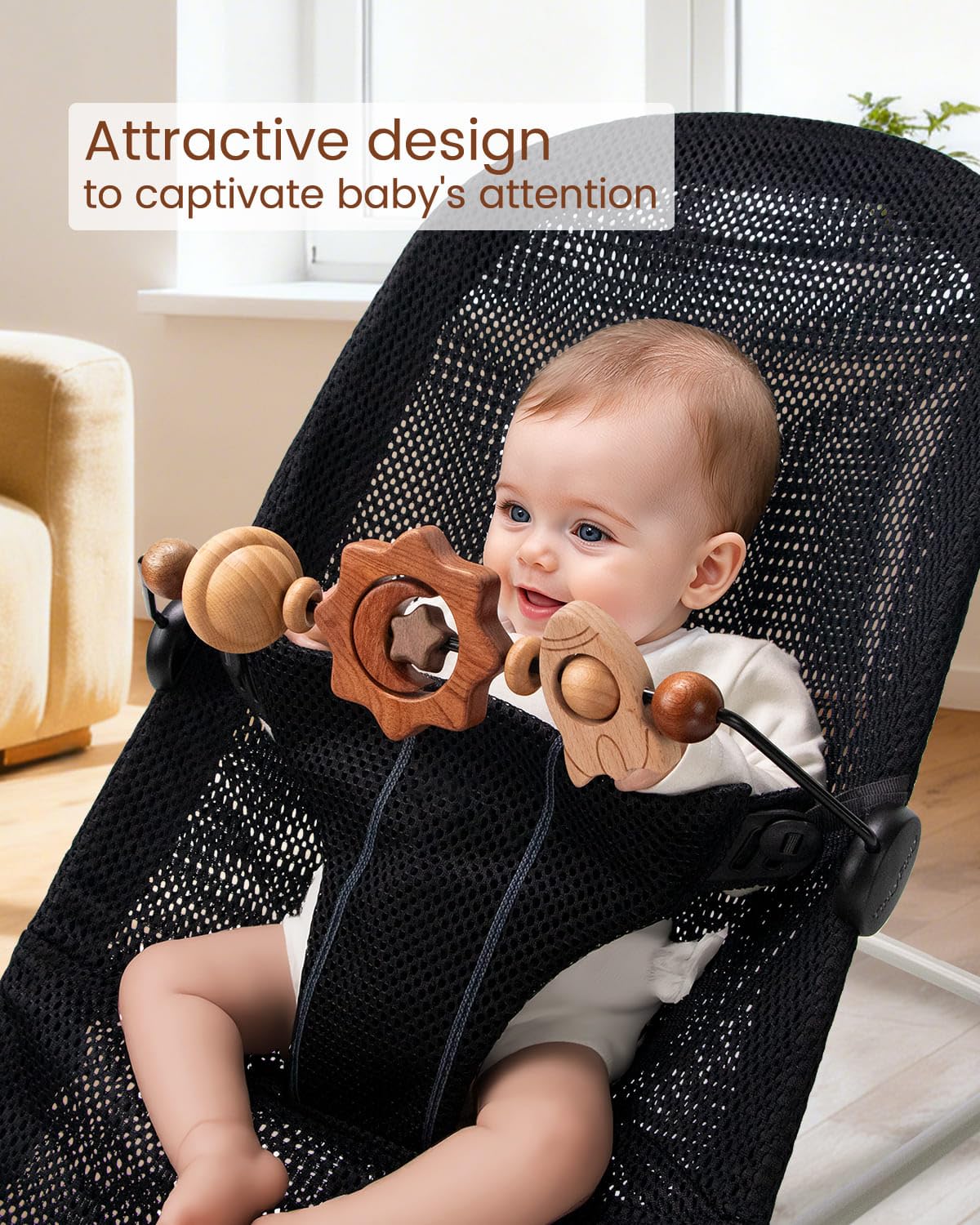 Durable, smooth finished wood designed for gentle spins and grabbing