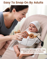 TinlyFinly colorful wooden shapes brighten baby playtime and focus