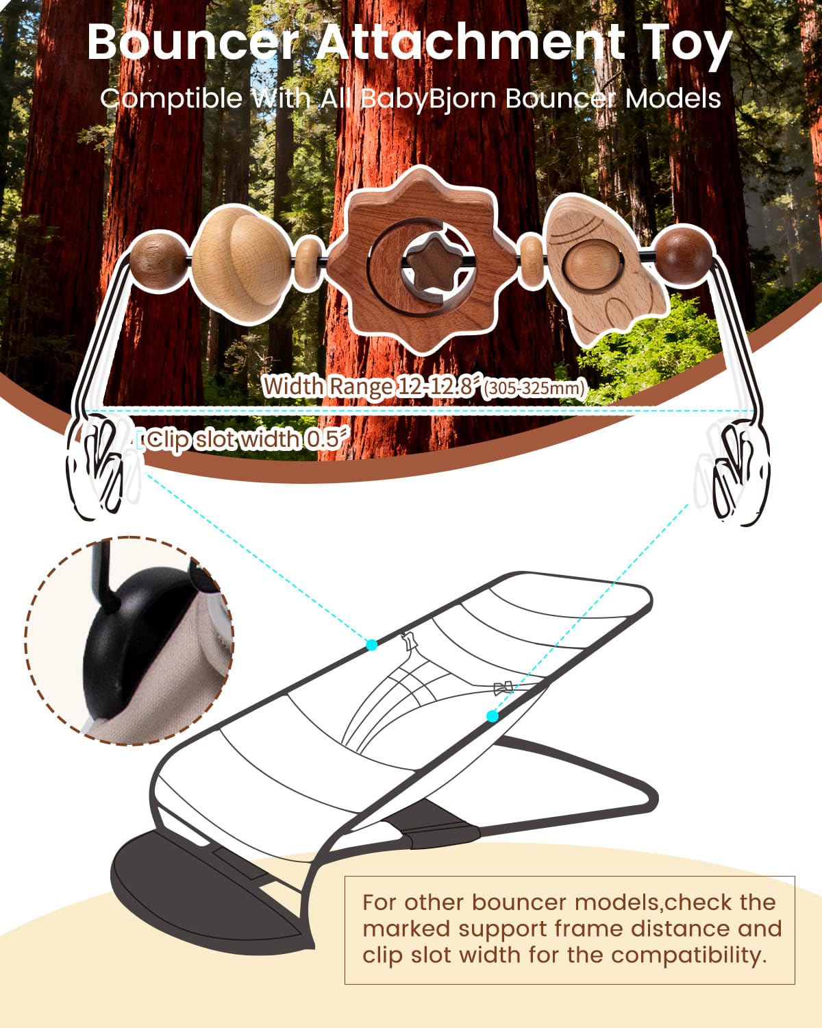 Natural wood components by TinlyFinly provide safe tactile exploration