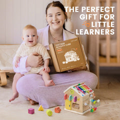 Tiny Land 9-in-1 cube storage keeps blocks tidy.