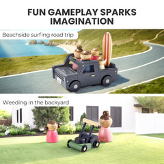 Tiny Land SUV car enhances storytelling as characters park and drive.