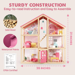 Tiny Land staircase details boost exploration and multi-room navigation during play.